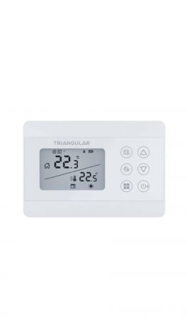 Accesorios y controladores  Termostato digital programable Triangular - Cod.: TER02